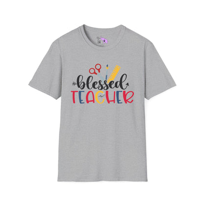 Blessed Teacher Adult T-shirt