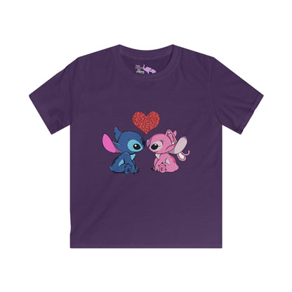 Stitch in Love 2 Youth Softstyle Tee