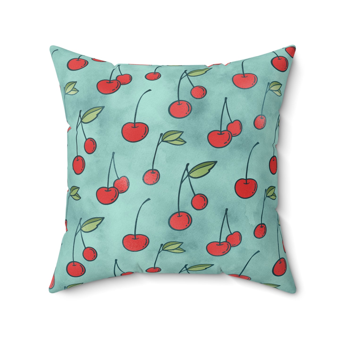 Cherry Jubilee Throw Pillow