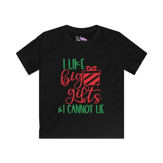 I Like Big Gifts & I Cannot Lie Youth Softstyle Tee