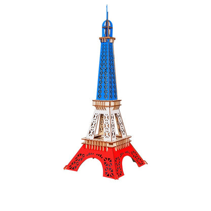 3D Wooden Puzzles Ferris Wheel, Carousel, Eiffel Tower, Piano, Royal Carriage, etc