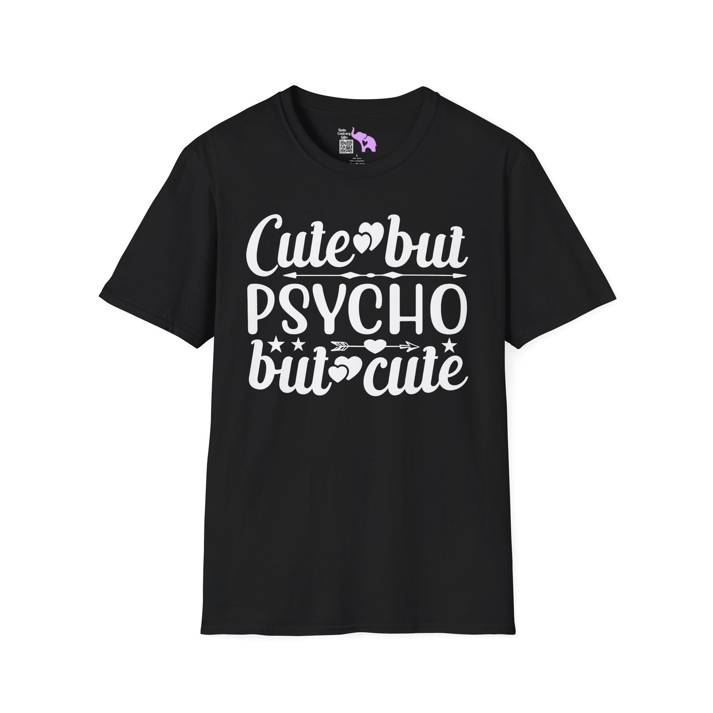 Cute But Psycho But Cute (2) Adult T-shirt