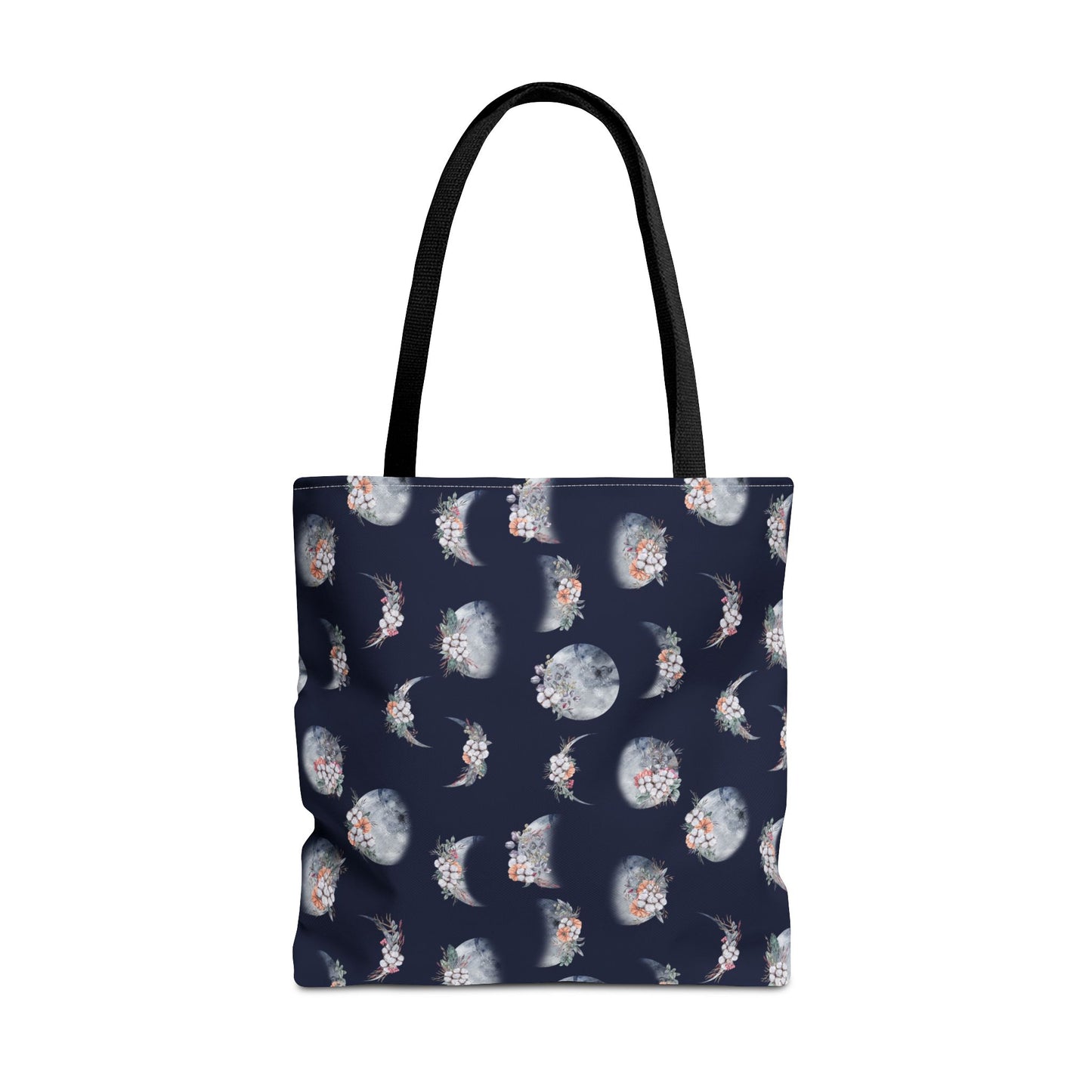 Lunar Garden Canvas Tote Bag