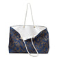 Navy & Gold Botanica Weekender Bag