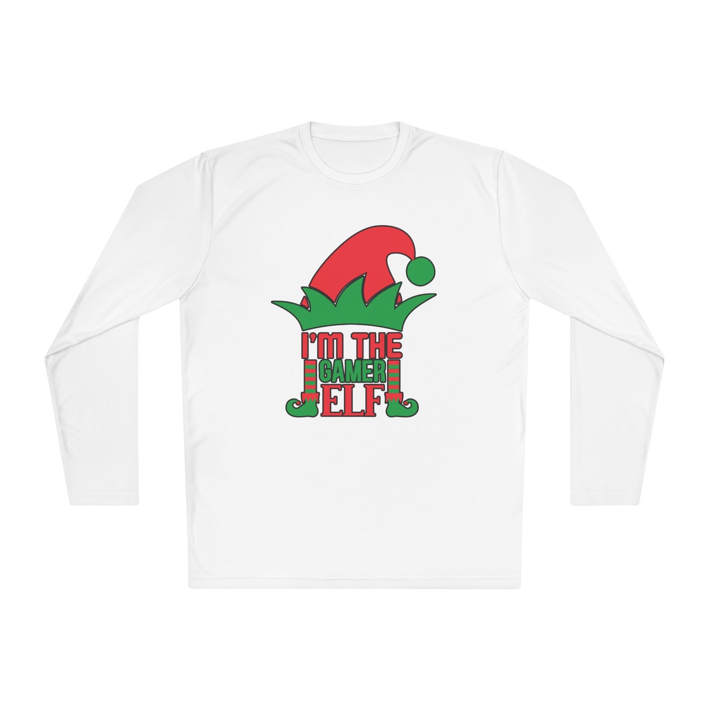 I'm The Boss Elf Adult Long Sleeve Tee