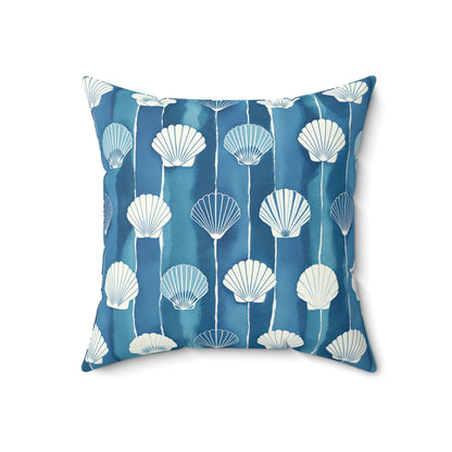 Oceanline Shells Throw Pillow