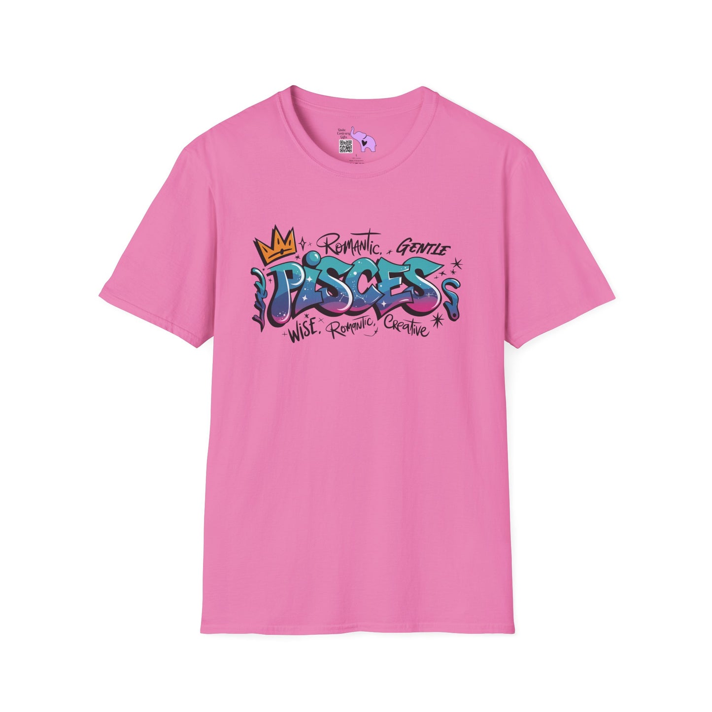 Pisces Street Art Adult T-shirt