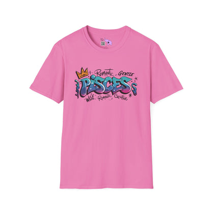 Pisces Street Art Adult T-shirt