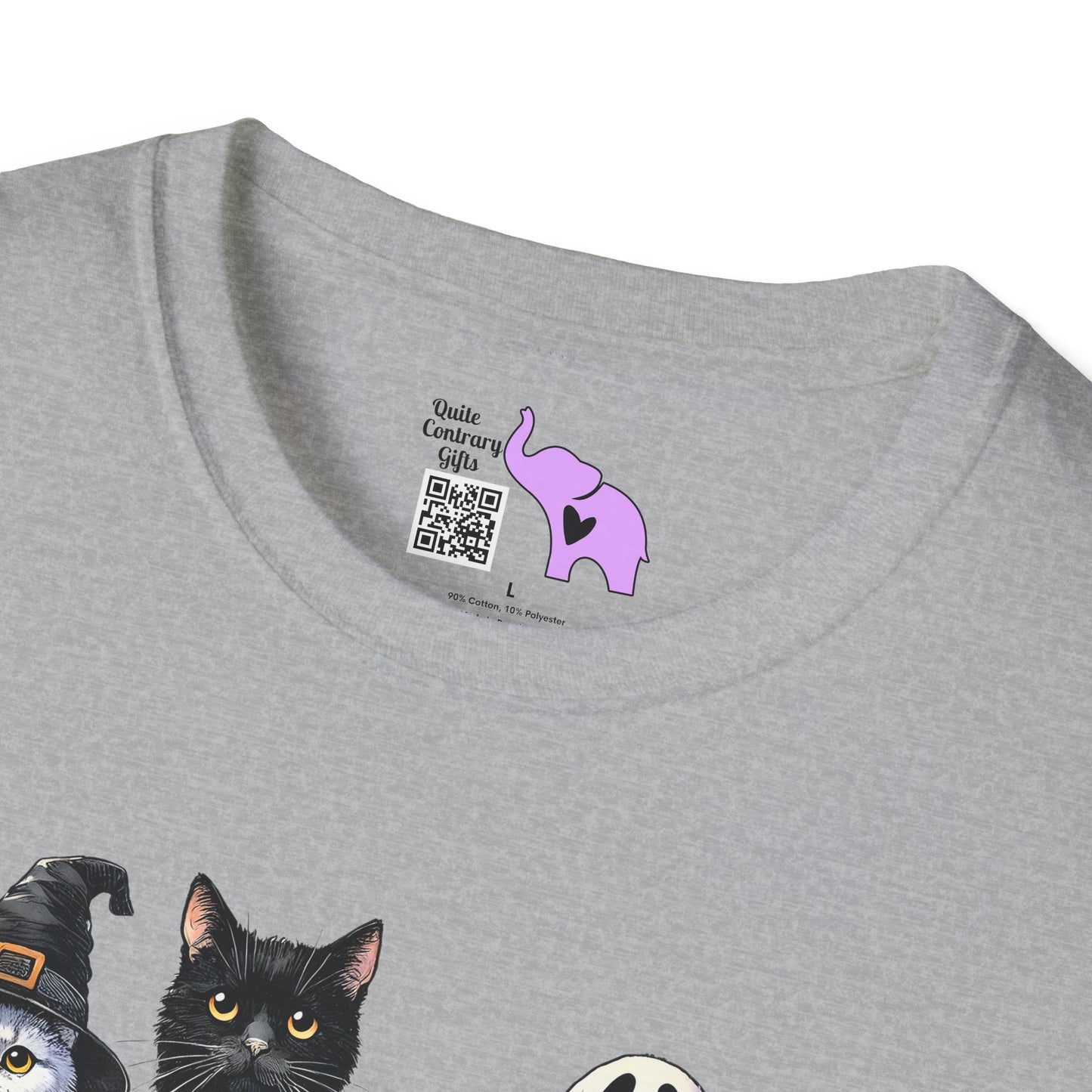 Catloween Adult T-shirt