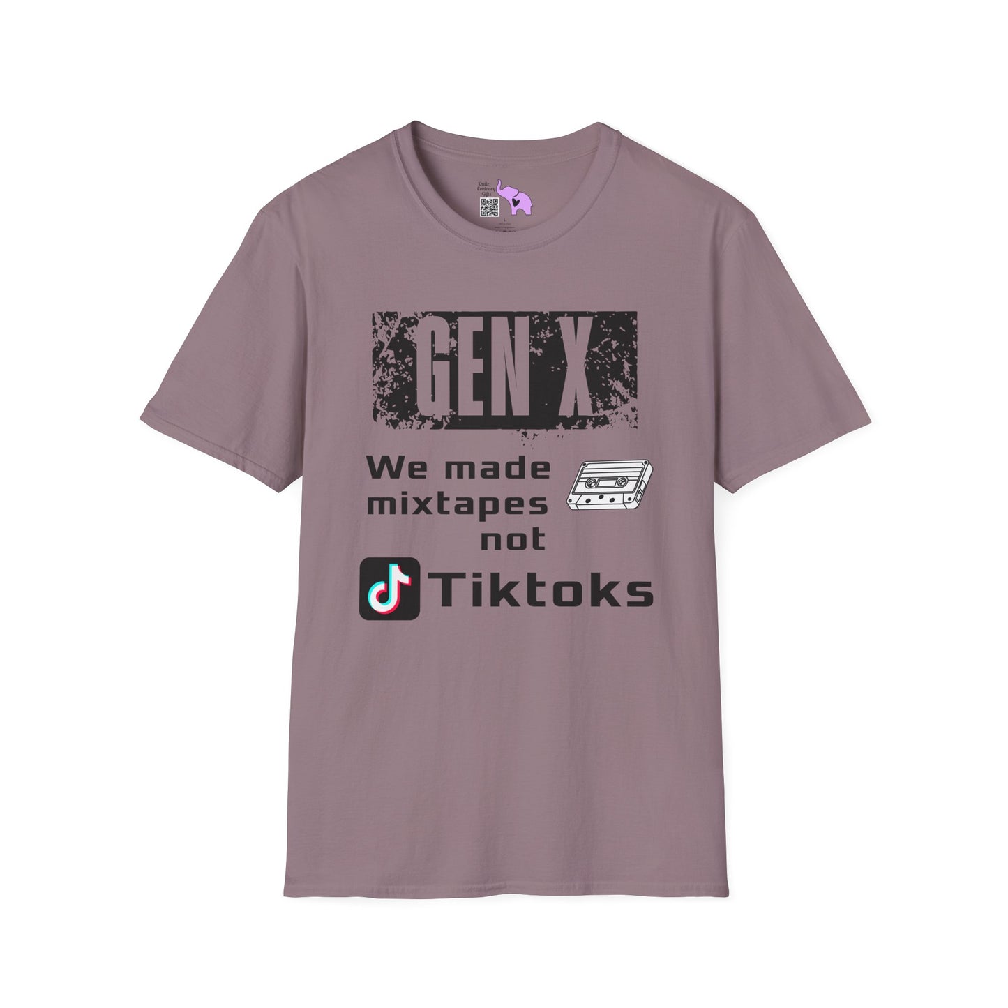 Gen X We Made Mixtapes Not Tiktoks Adult T-shirt