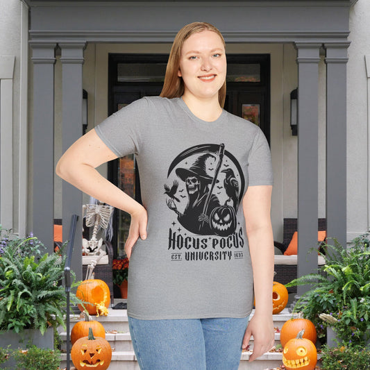 Hocus Pocus University Est. 1633 Adult T-shirt