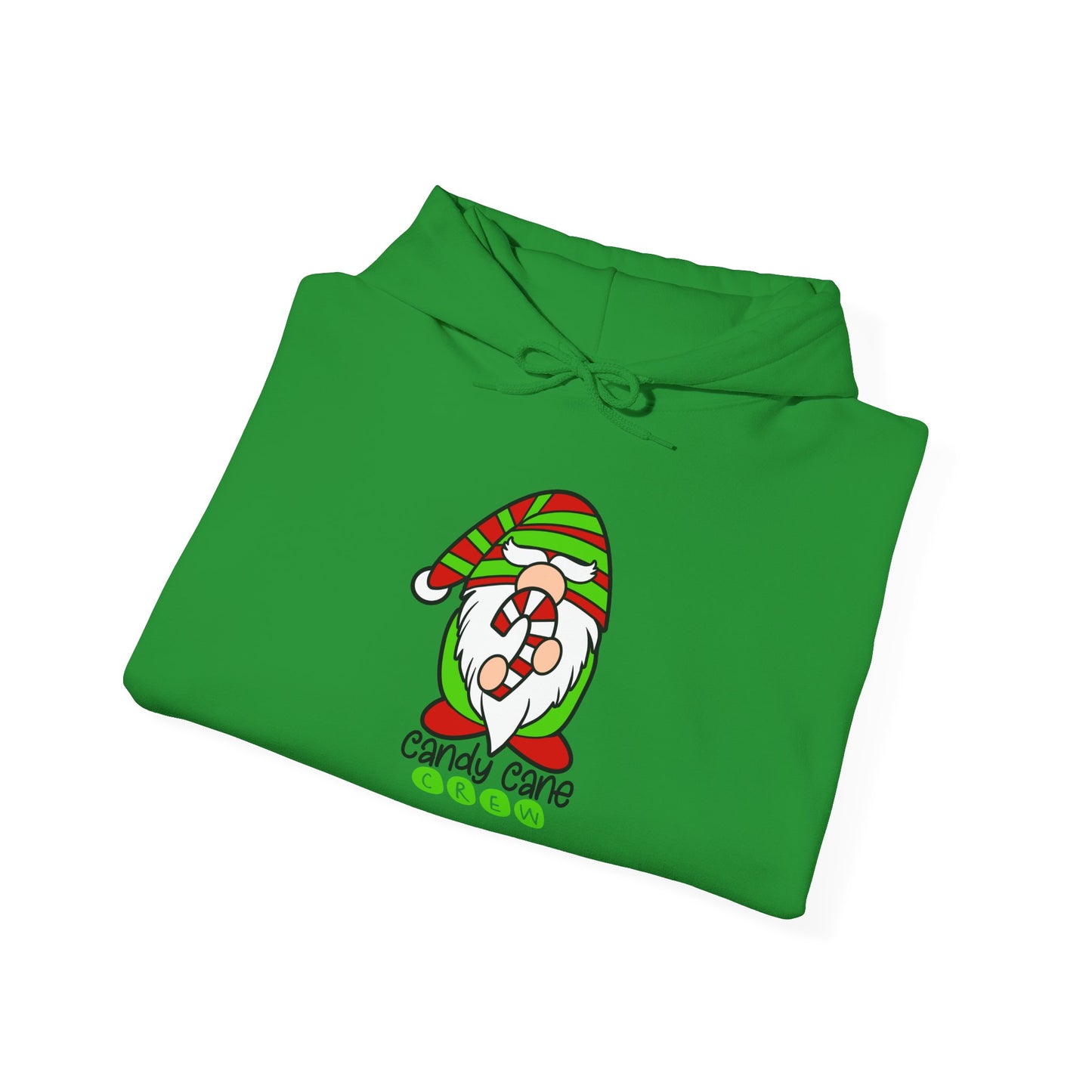 Candy Cane Crew Gnome Adult Heavy Blend™ Hooded Sweatshirt