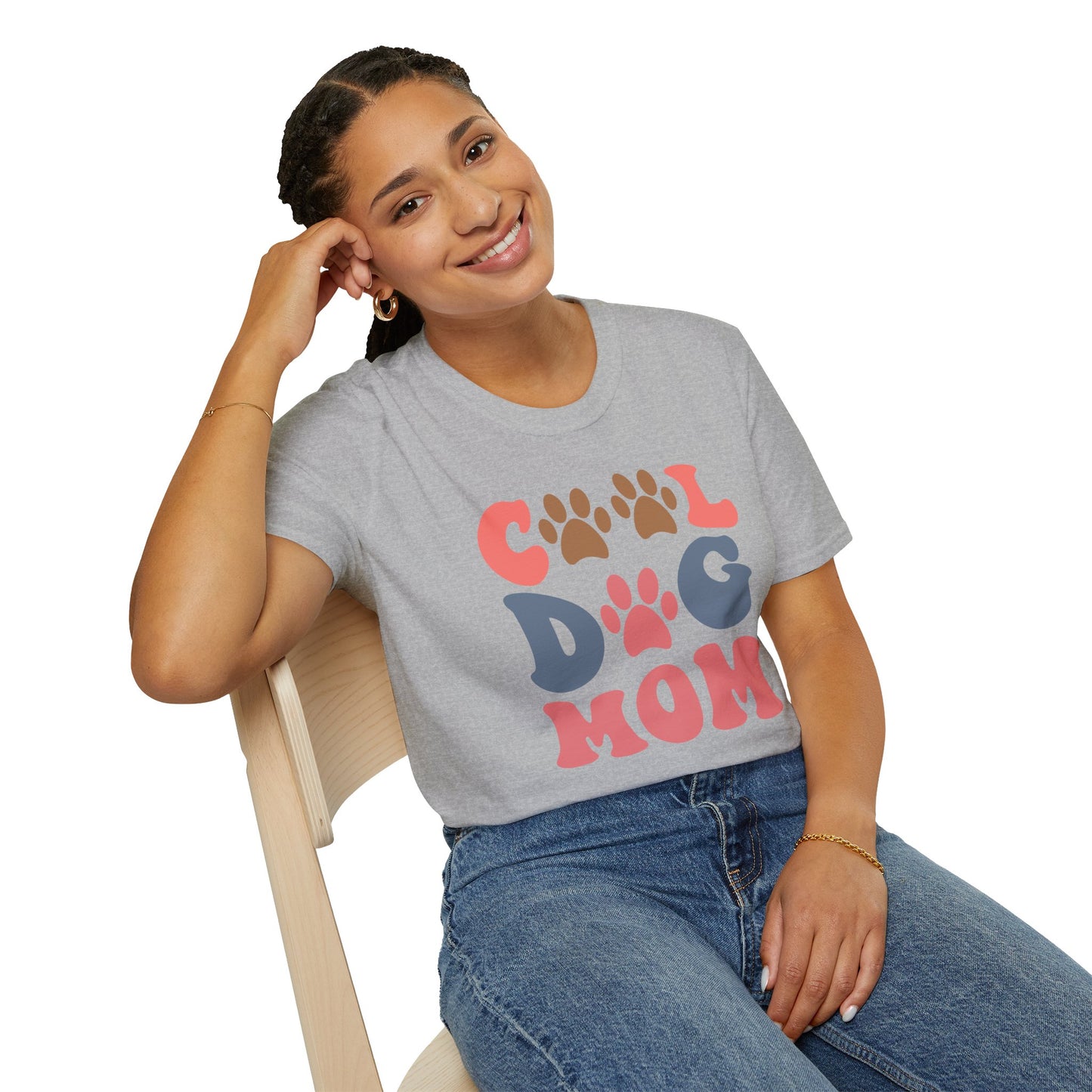 Cool Dog Mom T-shirt