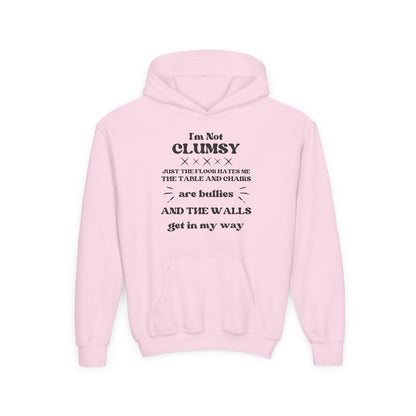 I'm Not Clumsy Youth Hoodie