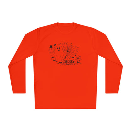 Spooky Season (Ghosts & Spider Webs) Adult Long Sleeve Tee