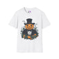 Halloween Pumpkin Man Adult T-shirt