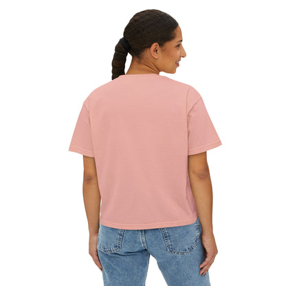 It's Fine I'm Fine Everything's Fine (Cat) Women's Boxy Tee