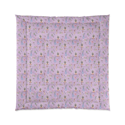 Lilac Meadow Keepsakes Comforter
