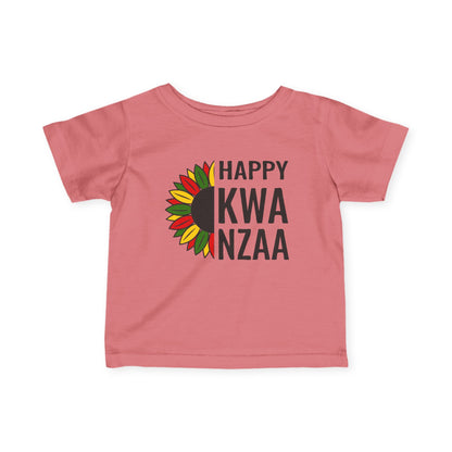 Happy Kwanzaa (Sunflower) Infant Soft T-Shirt