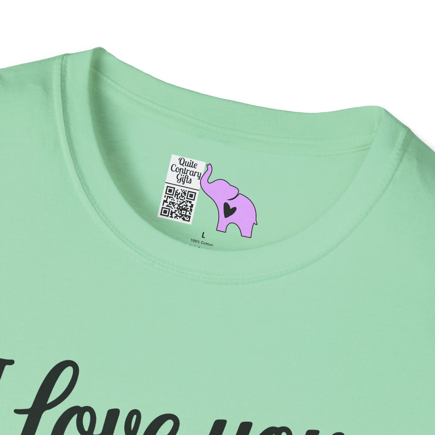 I Love You to the Beach and Back Adult T-shirt