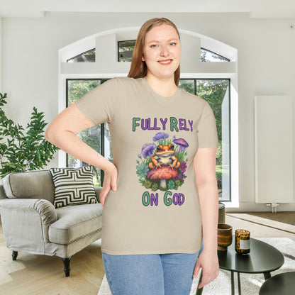 Fully Rely on God FROG Adult T-shirt