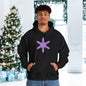 Large Snowflake 2 Adult Heavy Blend™ Hooded Sweatshirt