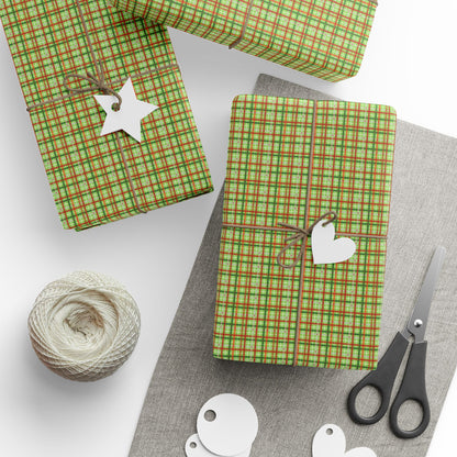 Yuletide Bands Wrapping Paper