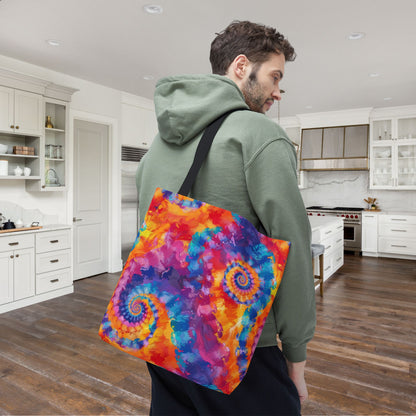 Rainbow Rebel Canvas Tote Bag