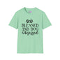 Blessed And Dog Obsessed Adult T-shirt