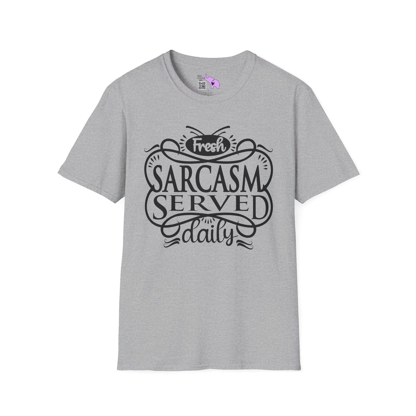 Fresh Sarcasm Served Daily Adult T-shirt