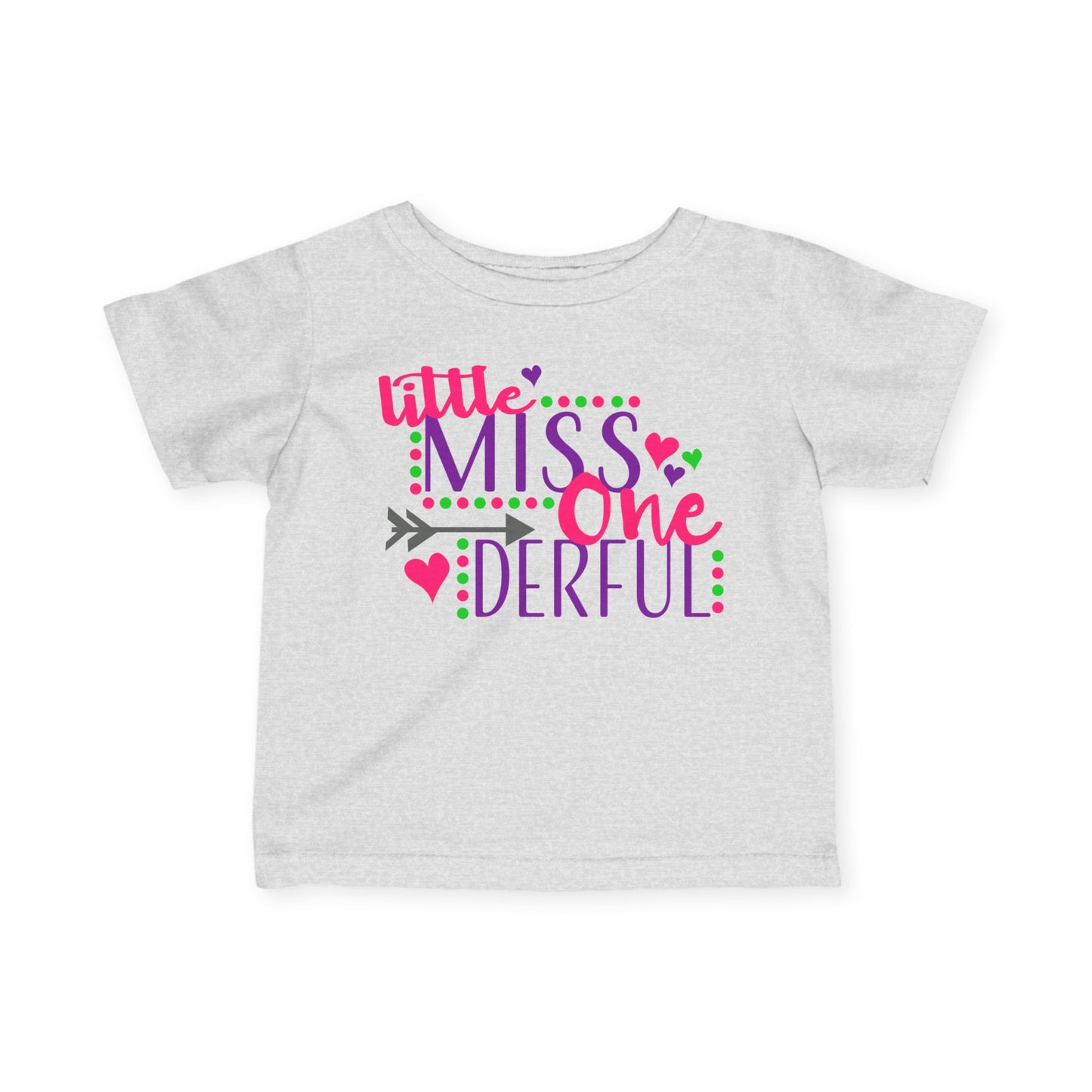 Little Miss One-Derful! Infant Soft T-Shirt
