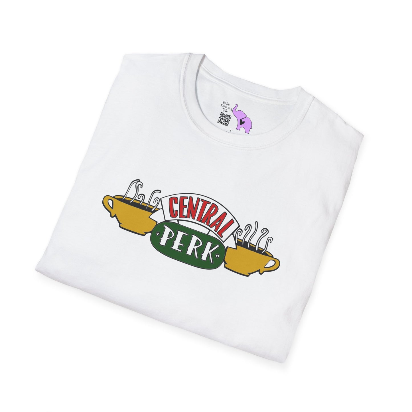 Friends; Central Perk (2) Adult T-shirt