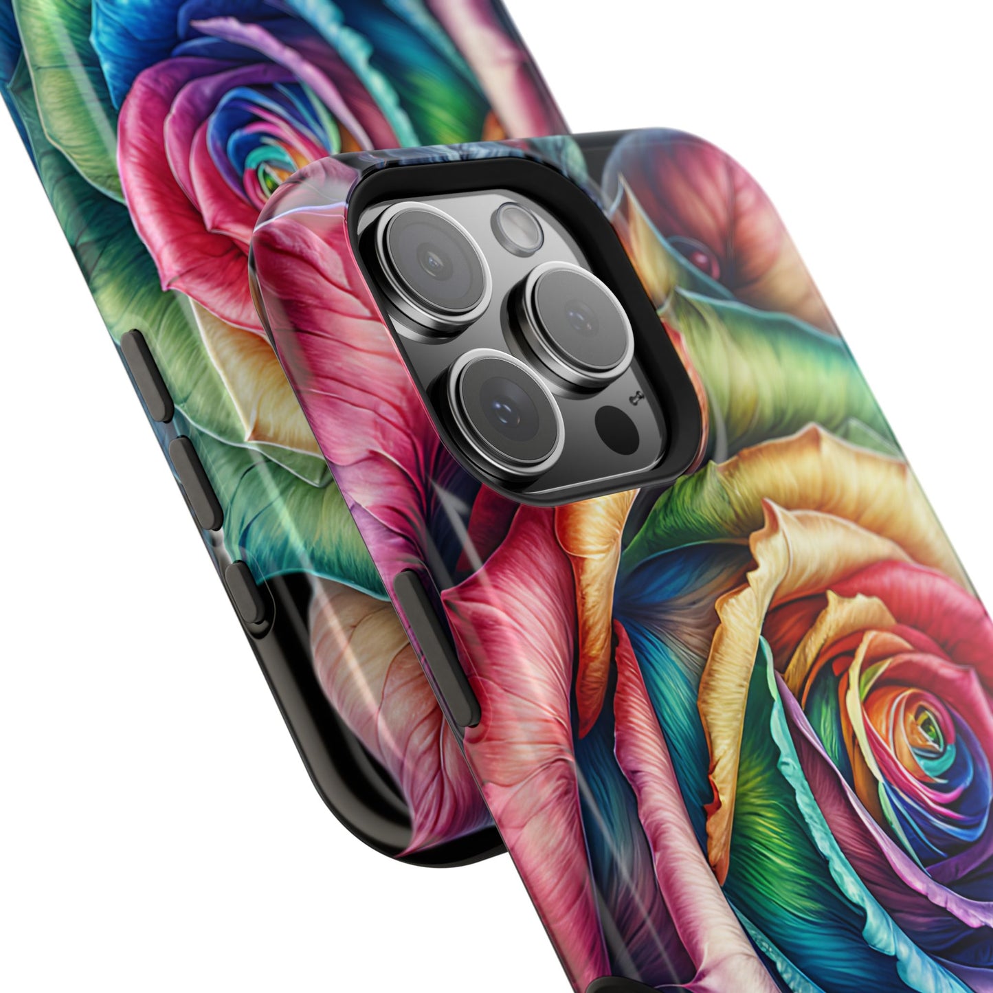 Colorful Rose MagSafe® Compatible Tough Case for iPhone