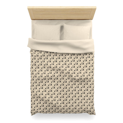 Siamese Charm – Sandy Dune Microfiber Duvet Cover