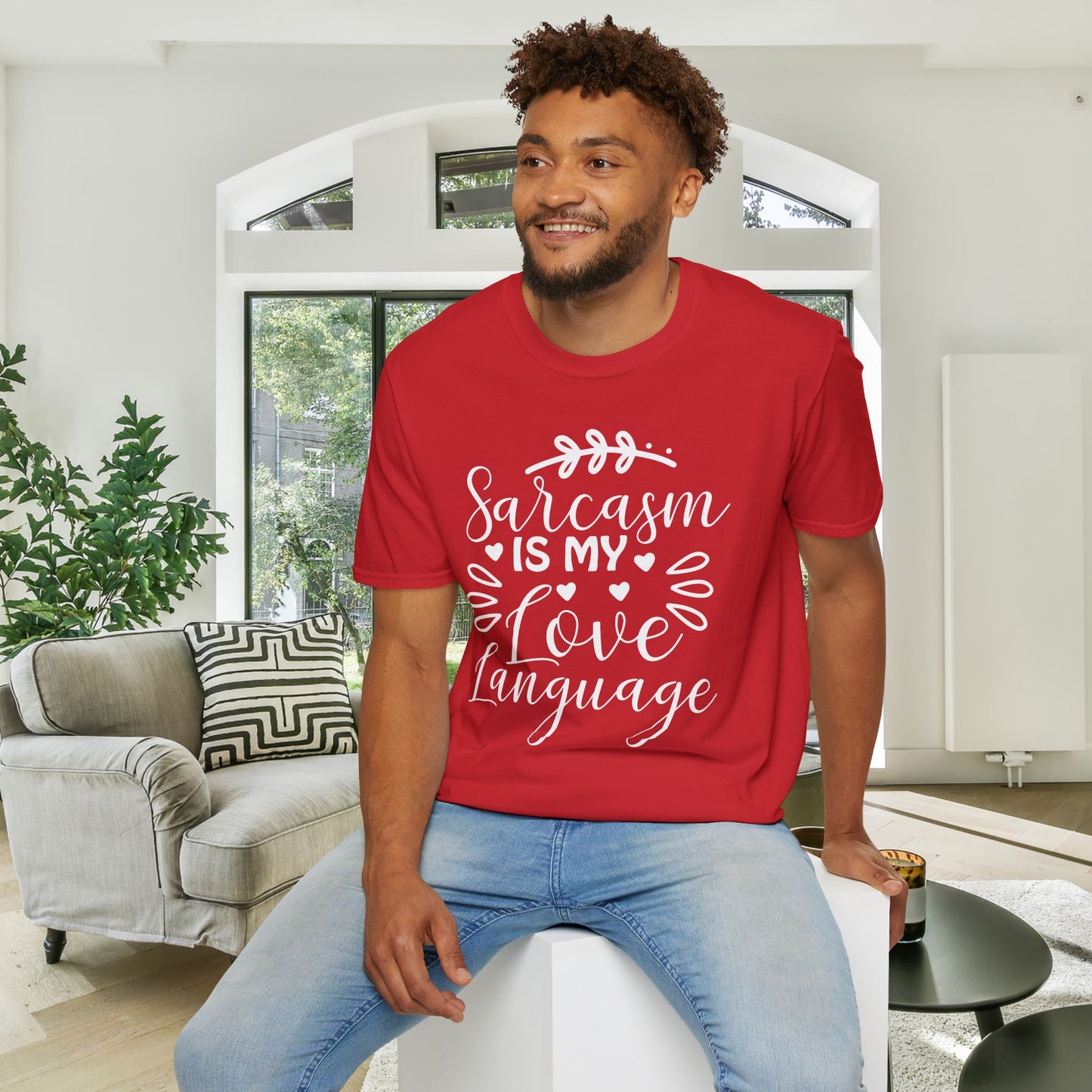 Sarcasm Is My Love Language Adult T-shirt