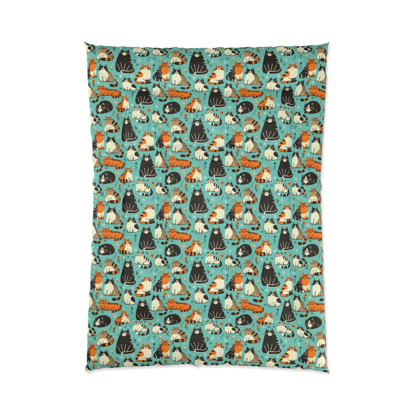 Whimsy Whiskers Comforter