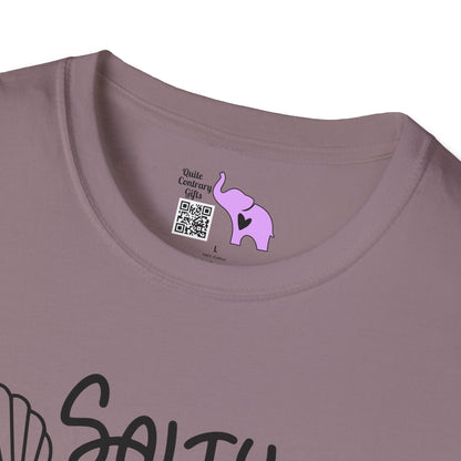 Salty As A Beach Adult T-shirt