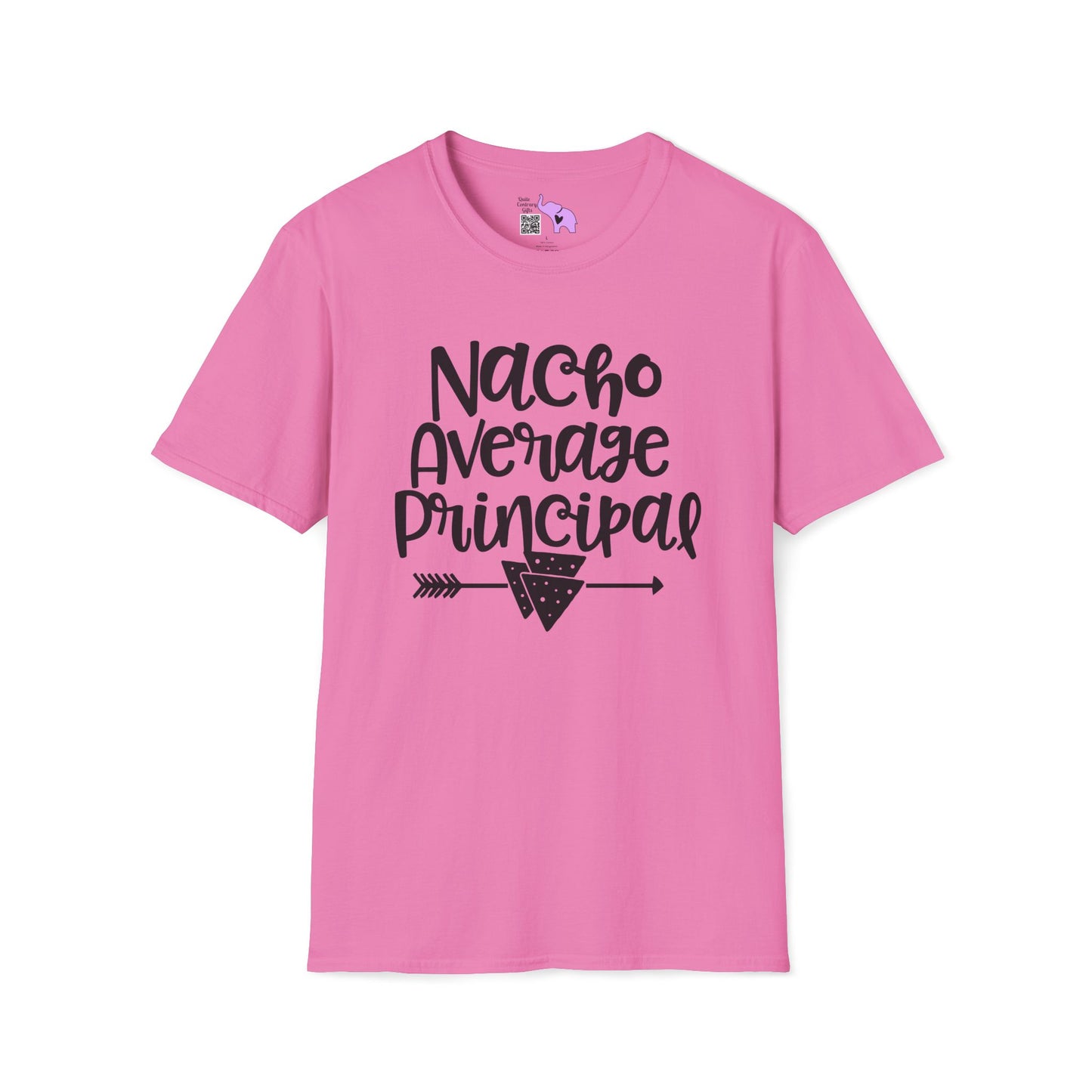 Nacho Average Principal Adult T-shirt