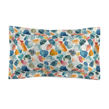 Watercolor Pebble Terrazzo Basic Bedding Set