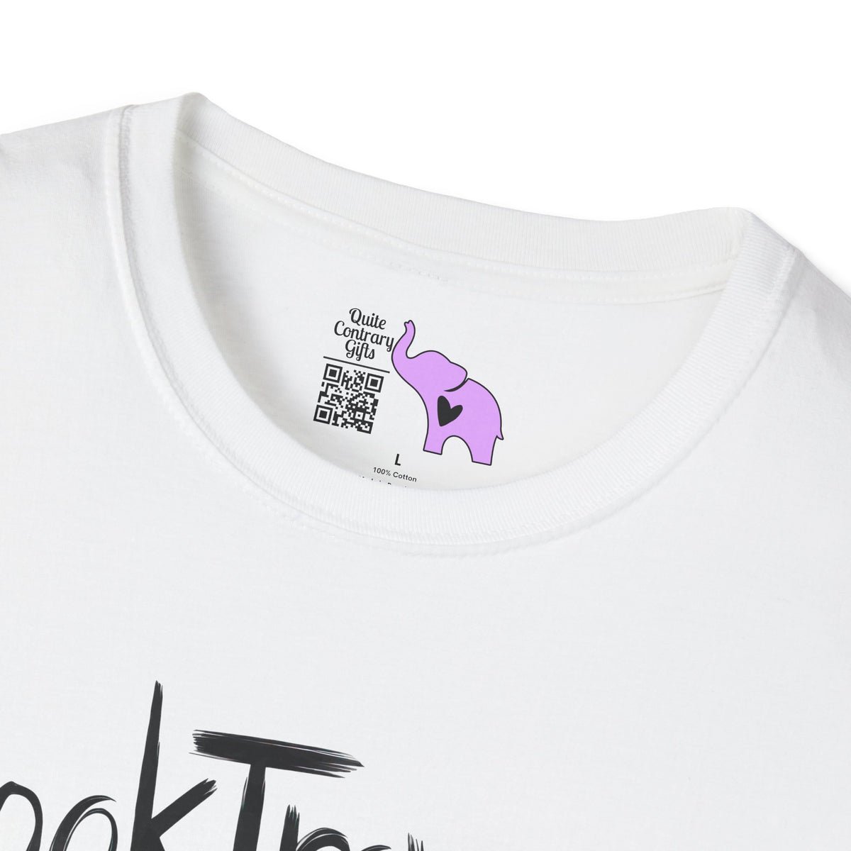Booktrovert (Cartoonish Book) Adult T-shirt