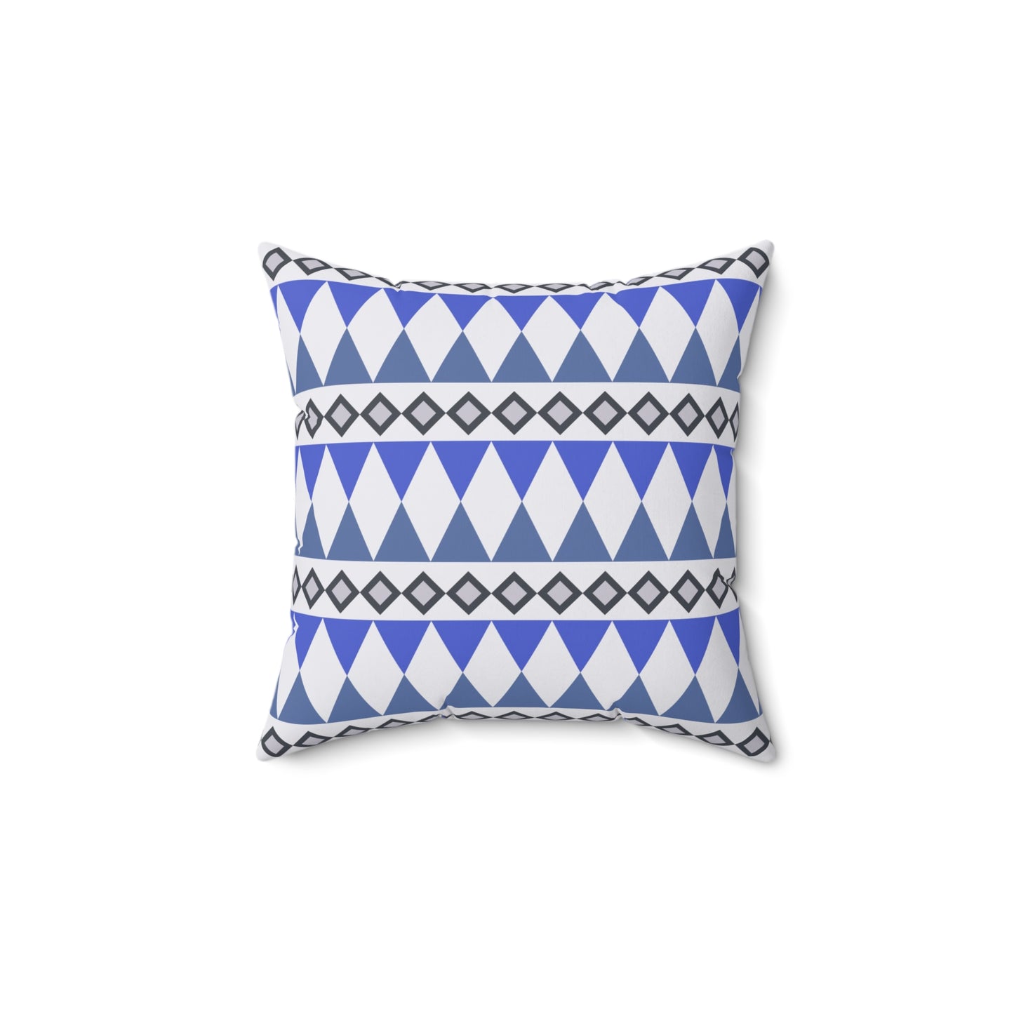 Sapphire Cairn Stripes Throw Pillow