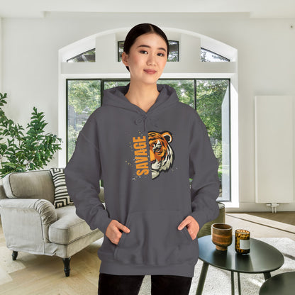Savage (Tiger) Heavy Blend™ Hooded Sweatshirt