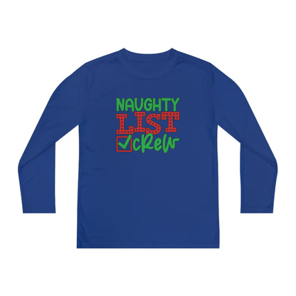 Naughty List Crew Youth Long Sleeve Tee