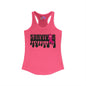 Survivor (Custom Cancer Ribbon) Women's Ideal Racerback Tank