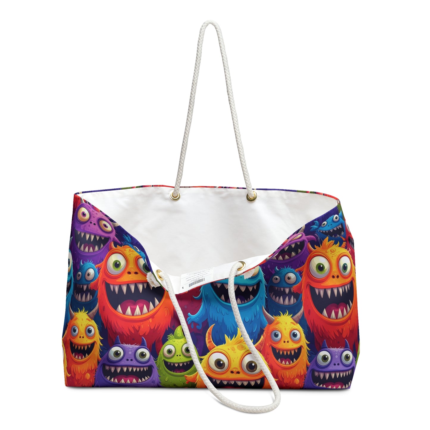 Happy Little Monsters Weekender Bag
