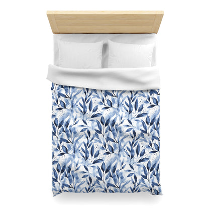 Blue Breeze Microfiber Duvet Cover