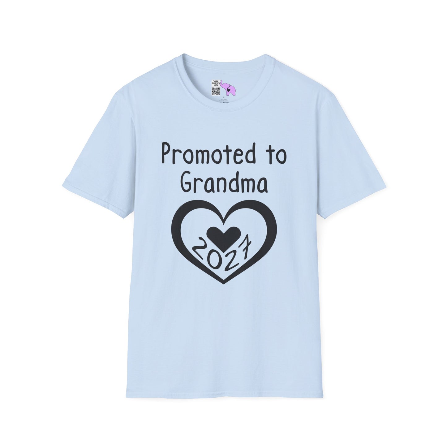 Promoted To Grandma 2027 Adult T-shirt