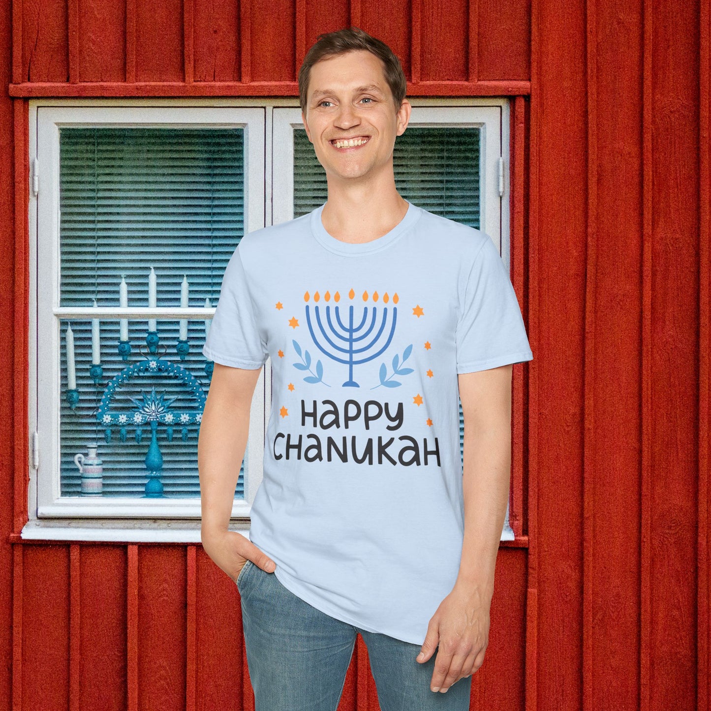 Happy Chanukah Adult T-shirt