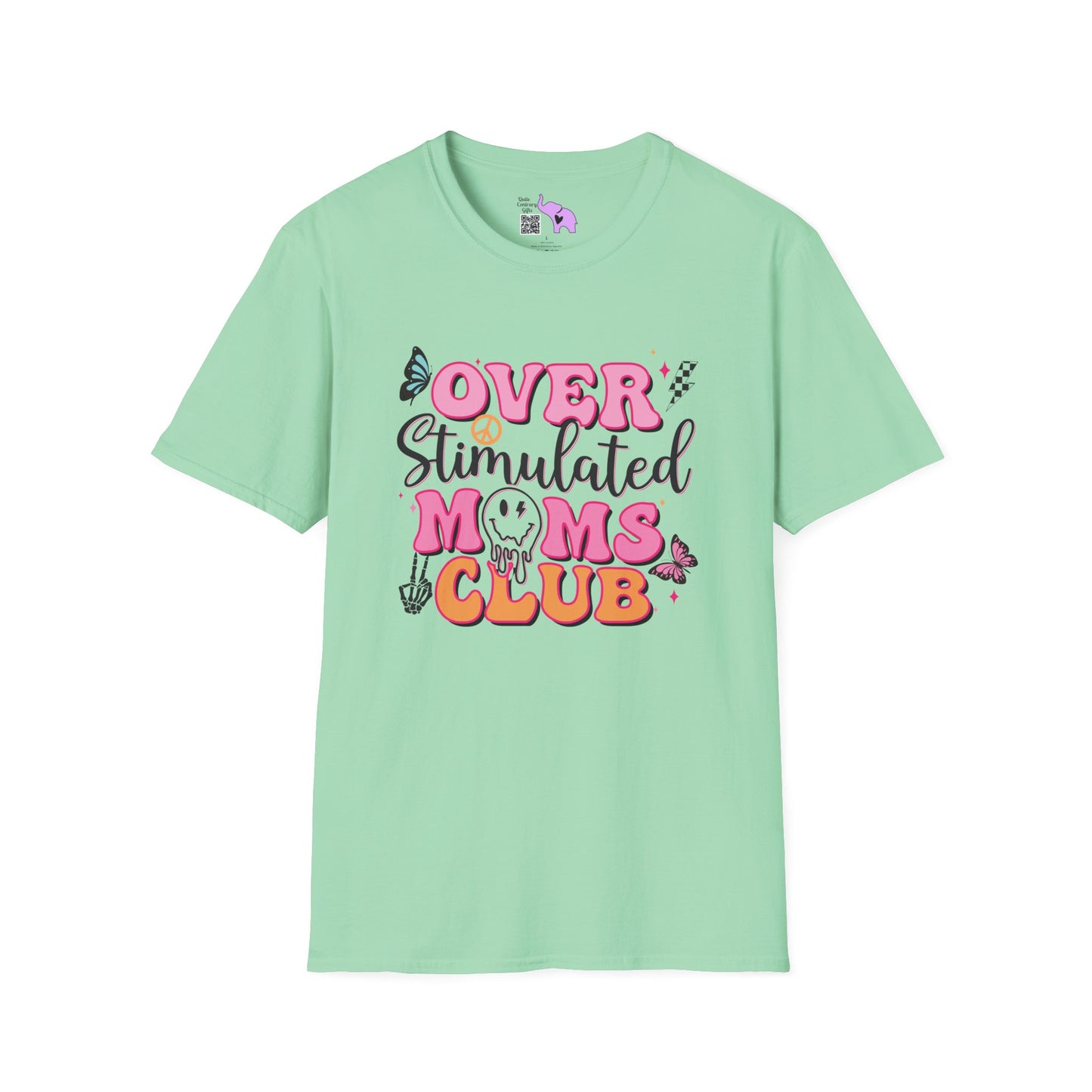 Overstimulated Mom's Club T-shirt