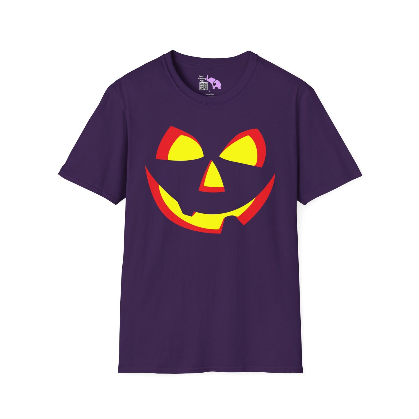 Pumpkin Smile Adult T-shirt